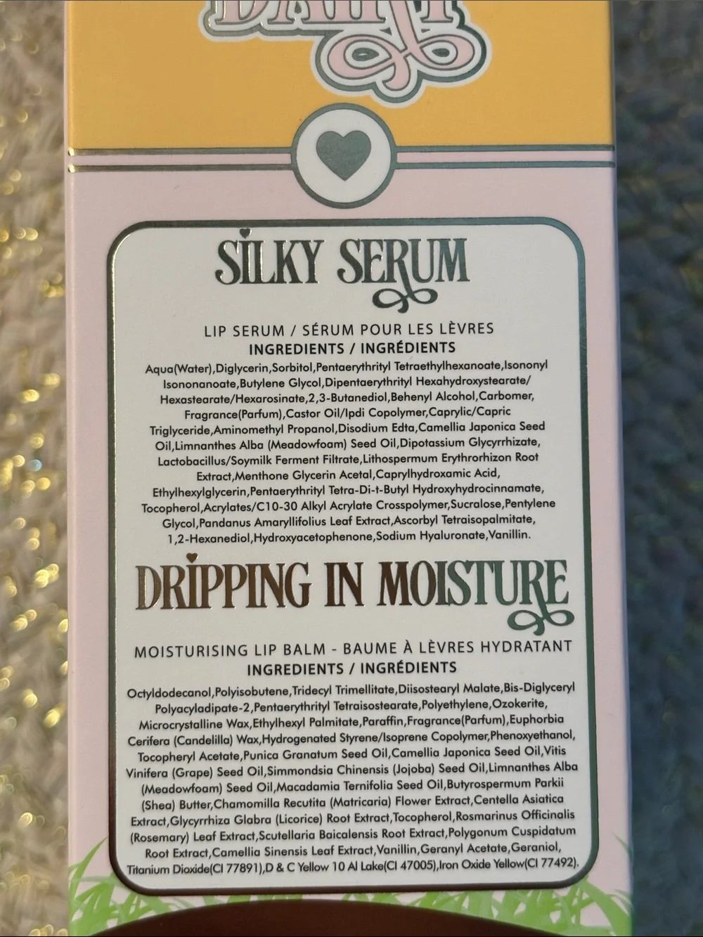 PLouise Dreamy & Creamy Vanilla Berry Lip Serum & Lip Balm